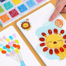 Brinquedo Educativo Pintura De Dedo Montessori 3