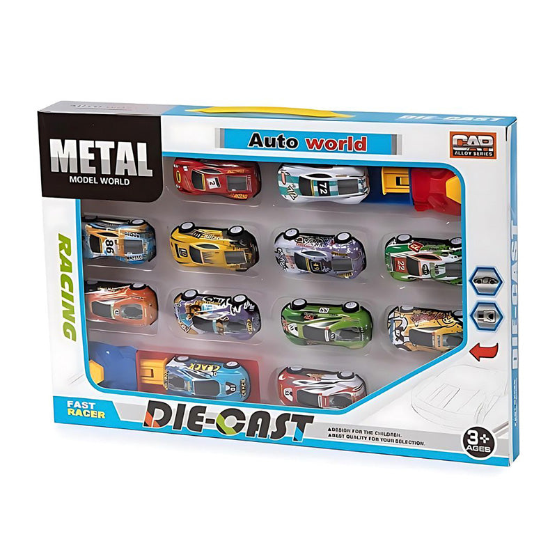 【ミニカー14台】AUTO art 12台CARISMA 2台 ROAD CAR- DE CAST 3+ #792491 - GALA PAIS & FILHOS