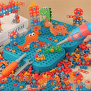 Kit Ferramenta Infantil Parafusadeira de Brinquedo de Montar 8