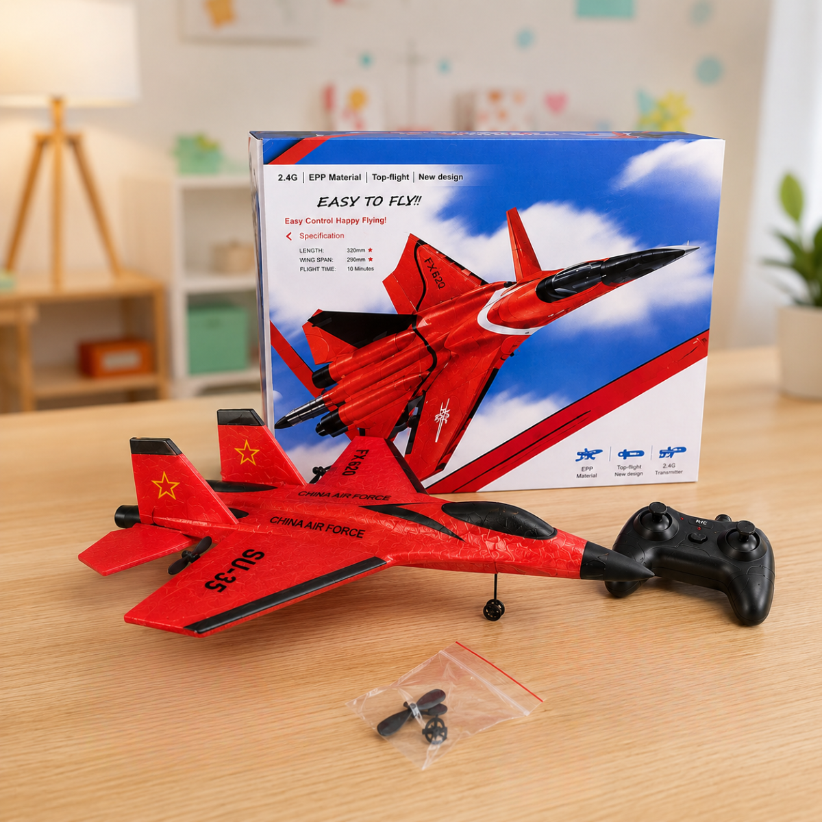Avião de Controle Remoto Brinquedo Foto Real