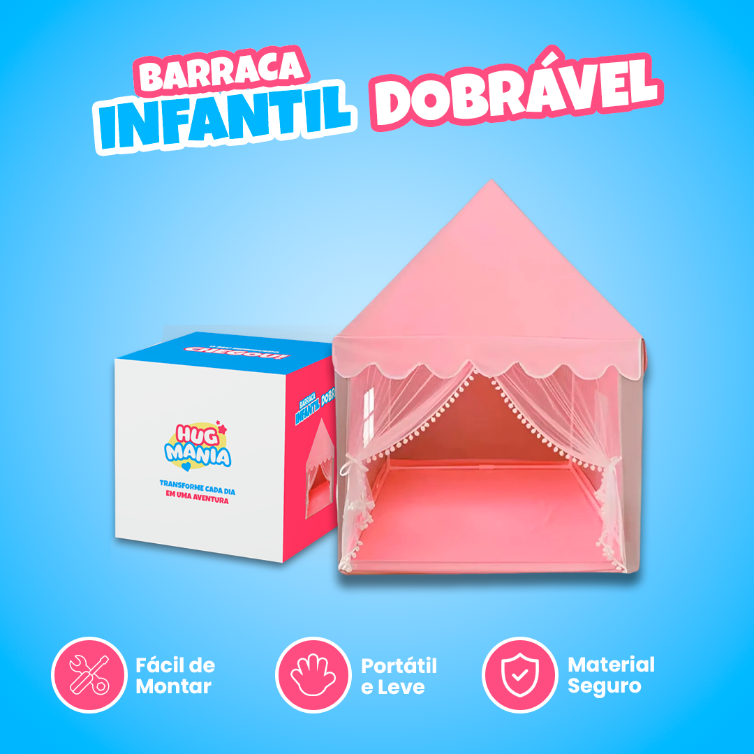Barraca Infantil Dobrável