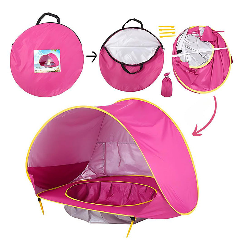 Barraca de Praia Infantil com Proteção UV 7