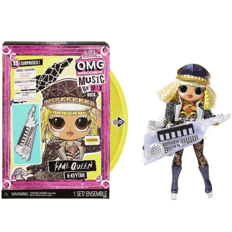 Boneca L.O.L Surprise Roqueira Com 15 Acessórios 2