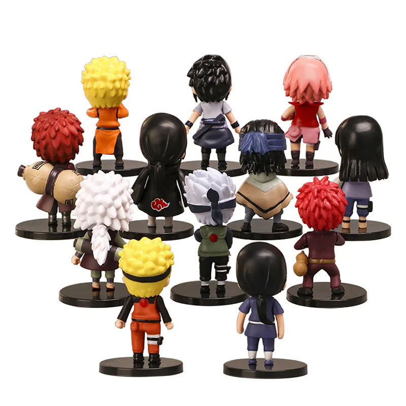 Boneco Anime Naruto com 12pcs 9