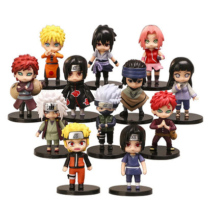 Boneco Anime Naruto com 12pcs 10