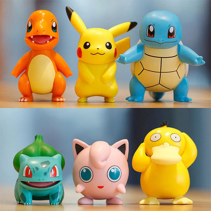 Boneco Pokemon 8cm com 6 pcs 1