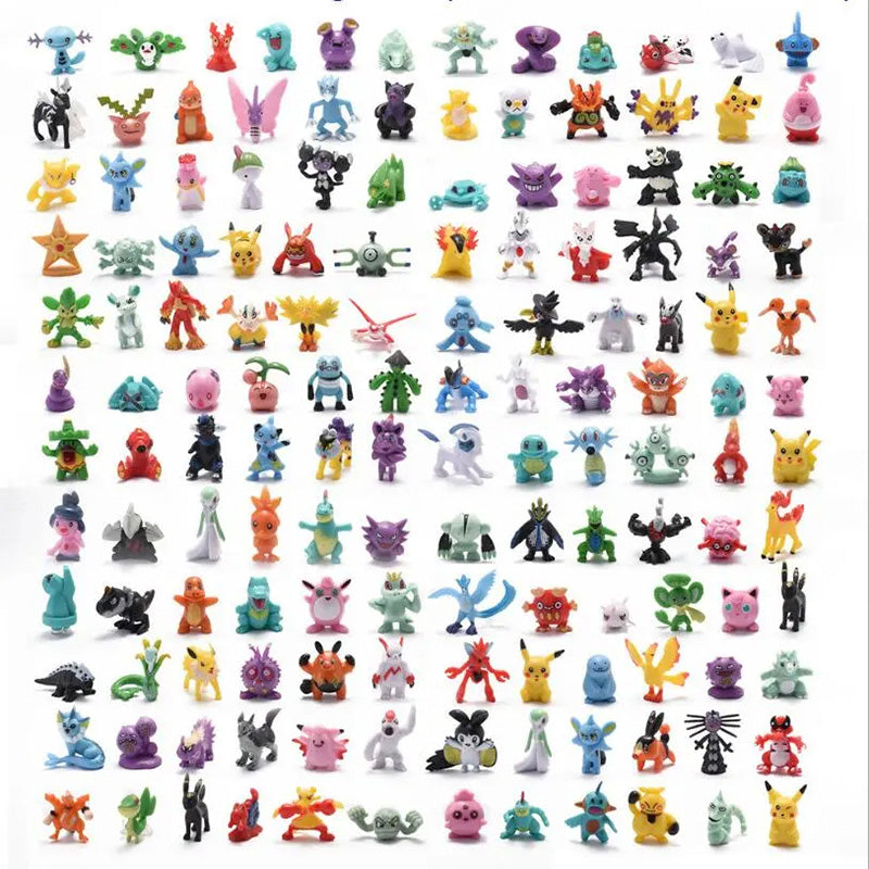 Bonecos Pokemon Pokebola 24pcs 1