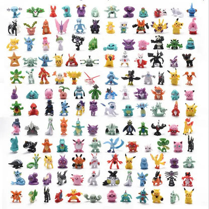 Bonecos Pokemon Pokebola 24pcs 1