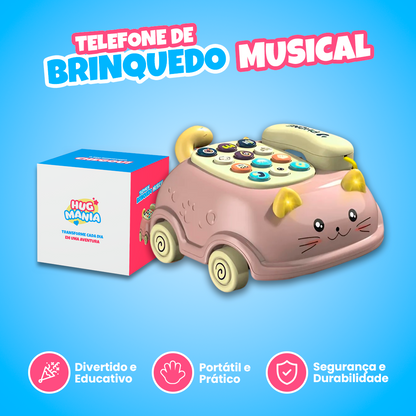 Telefone de Brinquedo Musical