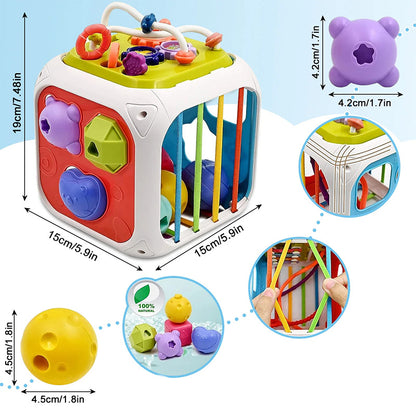 Brinquedo Educativo Montessori Bloco Colorido 1