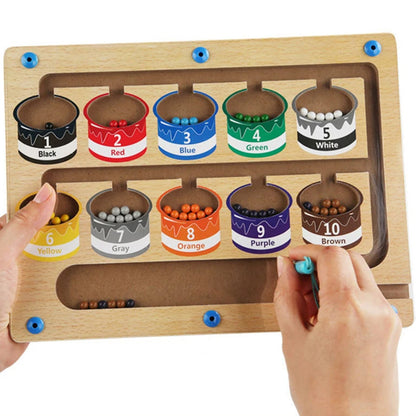 Brinquedo Educativo Montessori Bolinhas Coloridas 3