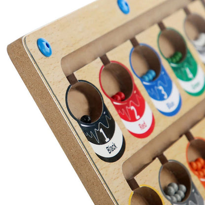 Brinquedo Educativo Montessori Bolinhas Coloridas 2