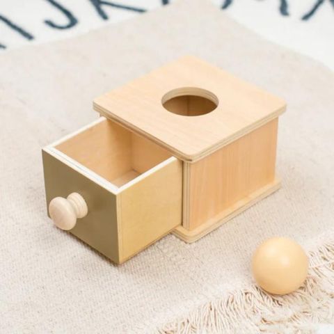 Brinquedo Educativo Montessori Gavetinha