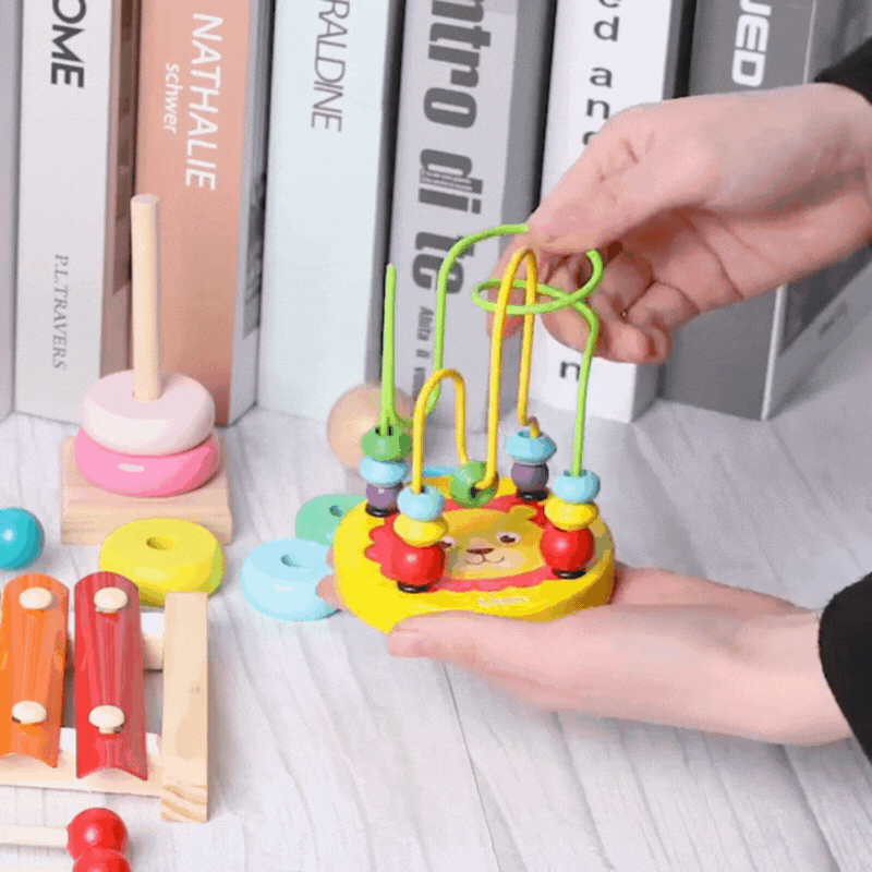  Brinquedo Educativo Montessori Infantil 3