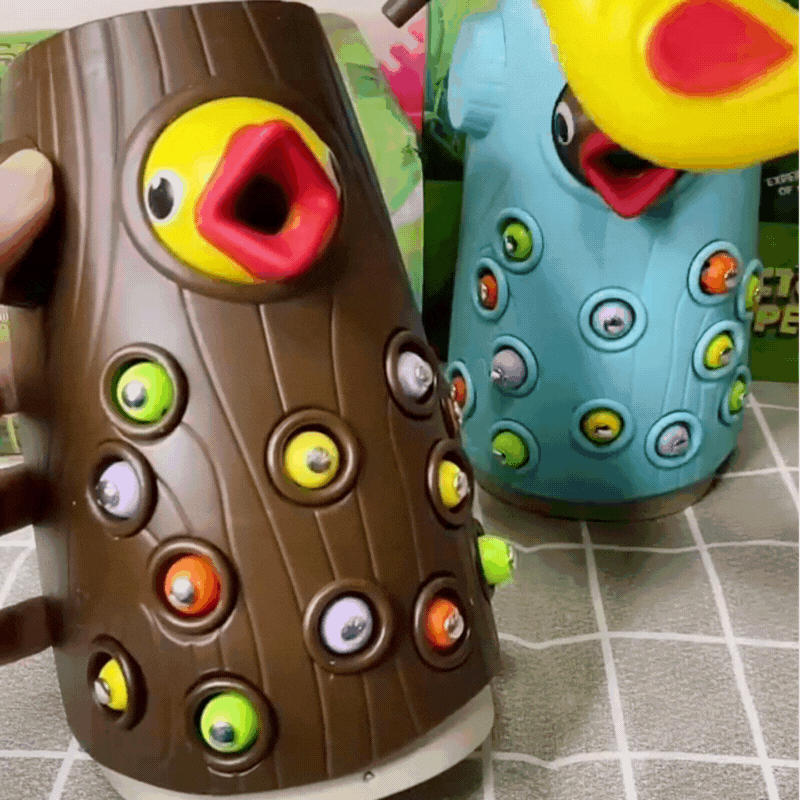 Brinquedo Educativo Montessori Pica-Pau