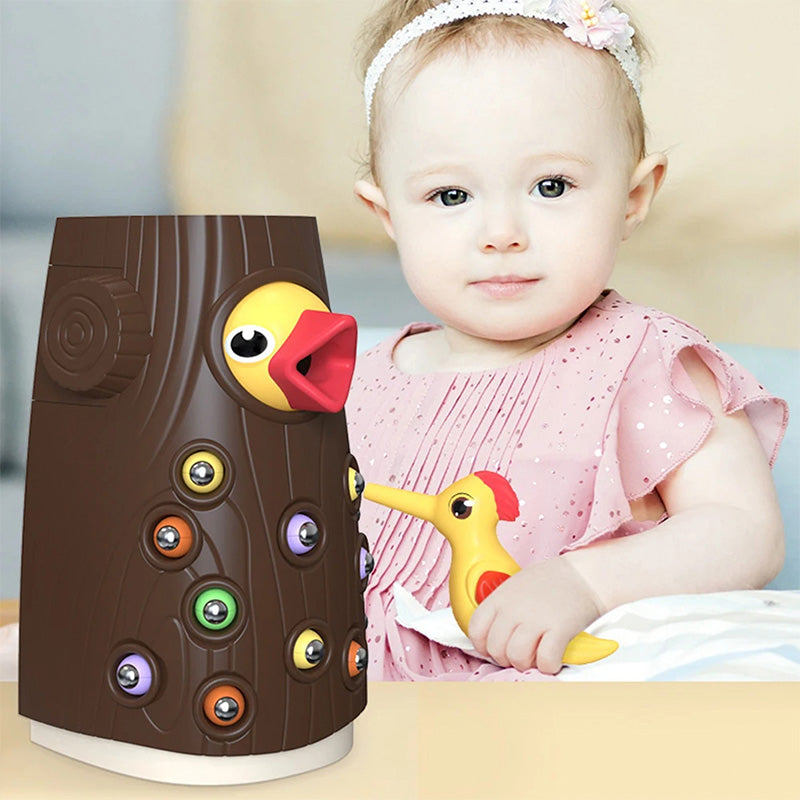 Brinquedo Educativo Montessori Pica-Pau 2