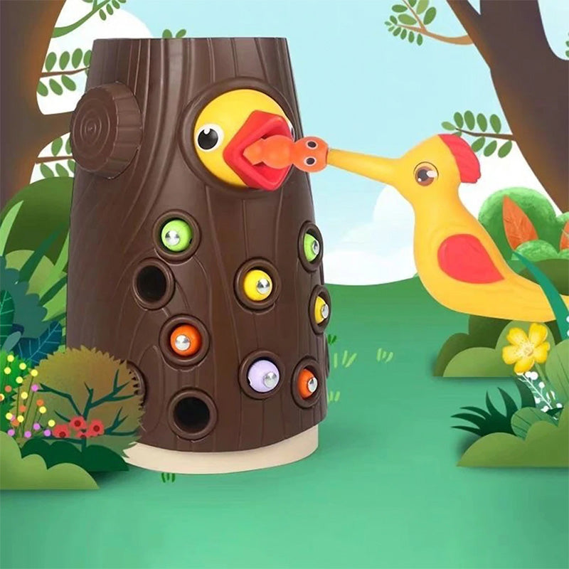 Brinquedo Educativo Montessori Pica-Pau 5