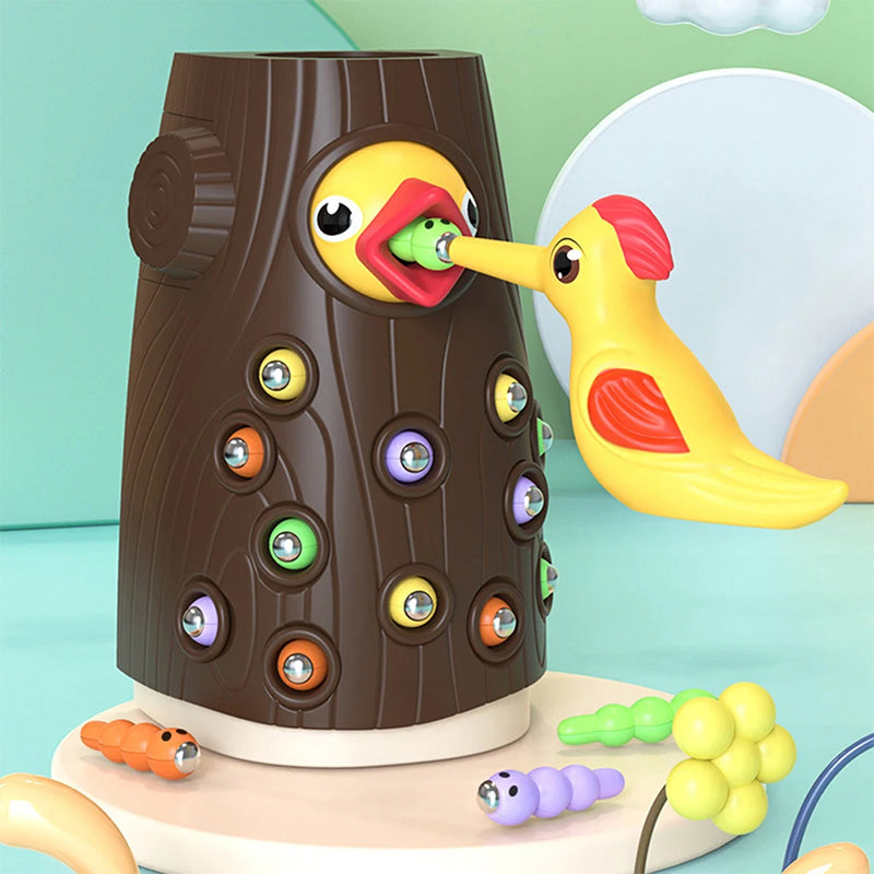 Brinquedo Educativo Montessori Pica-Pau 3