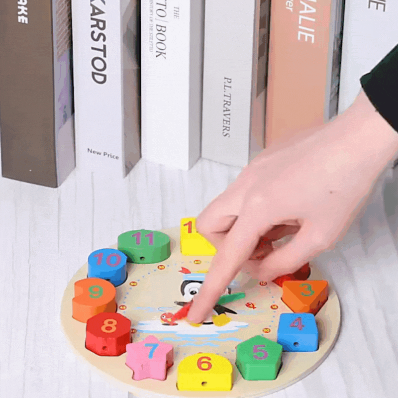 Brinquedo Infantil de Madeira Montessori