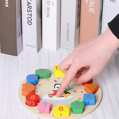 Brinquedo Infantil de Madeira Montessori