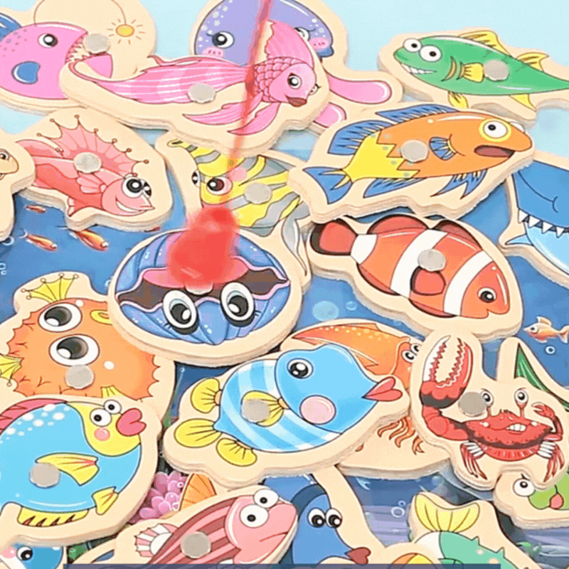 Brinquedo Interativo Montessori Vida Marinha 2