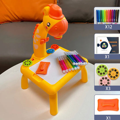 Brinquedo Led Projetor Para Pintura 1