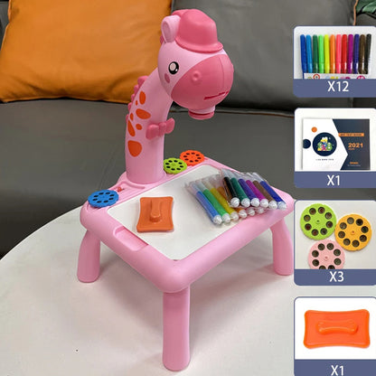 Brinquedo Led Projetor Para Pintura 2