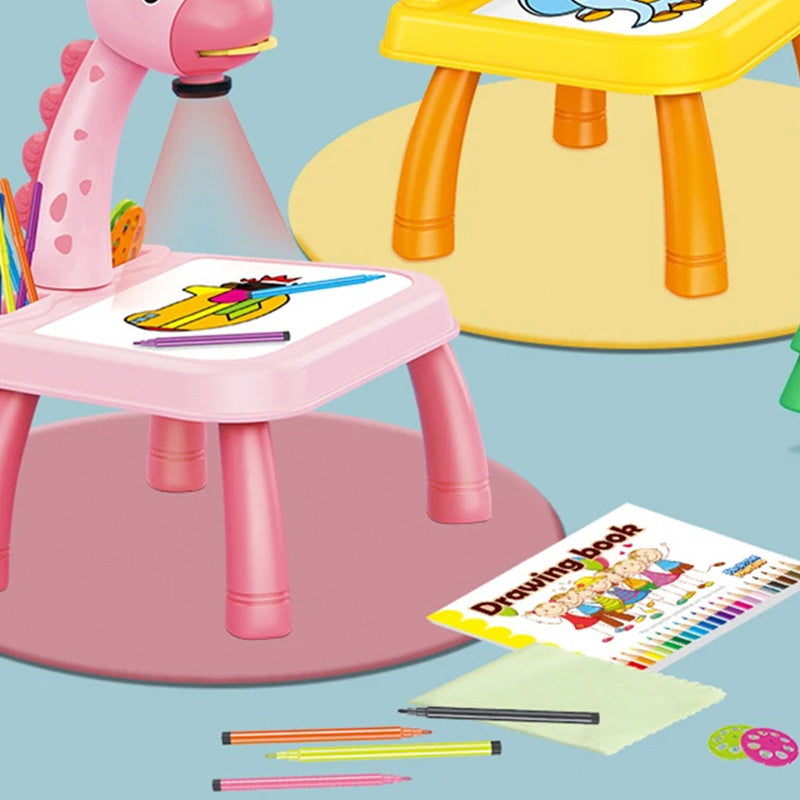 Brinquedo Led Projetor Para Pintura 3