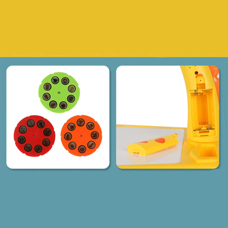 Brinquedo Led Projetor Para Pintura 6