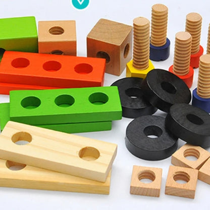 Brinquedo Montessori - Caixa de Ferramentas