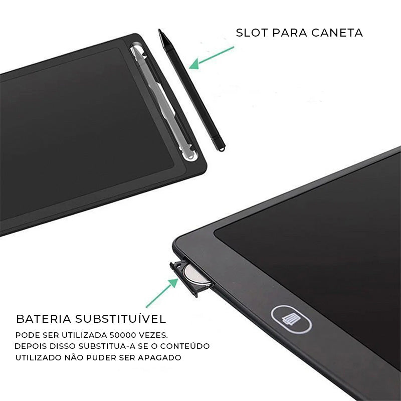 Brinquedo Tablet De Desenho Gráfico Digital Para Crianças 7