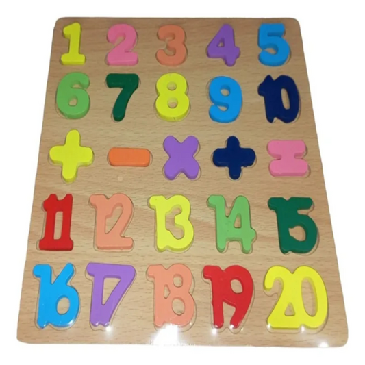 Brinquedo Educativo de Madeira