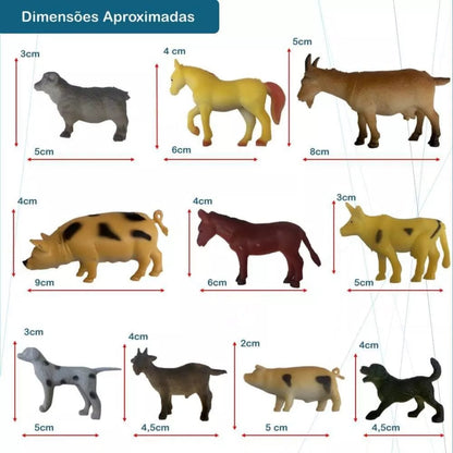 Brinquedo de Animais Tamanho