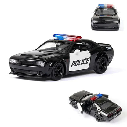 carrinho de brinquedo de policia