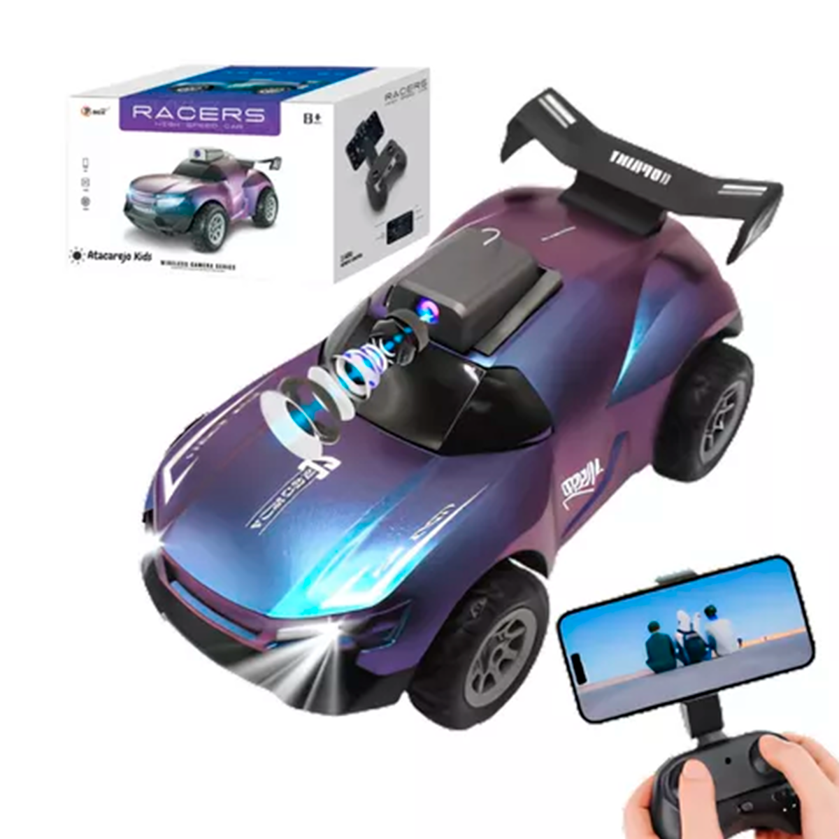 Carrinho Controle Remoto Racers