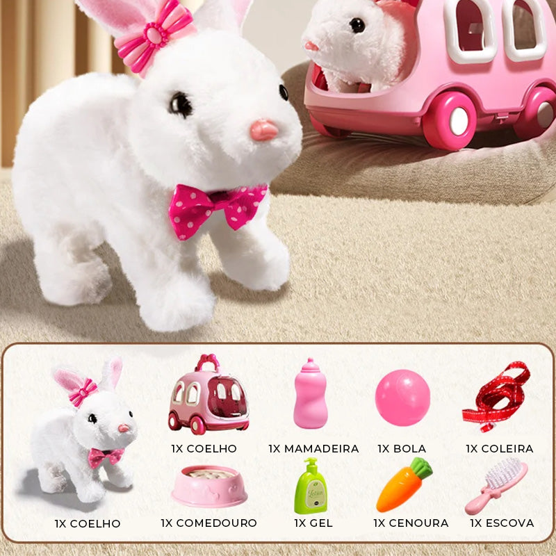 Coelho de Pelúcia Eletrônico 1