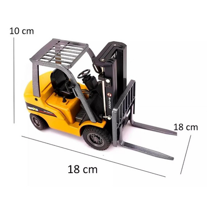 Empilhadeira de Brinquedo Dimensões