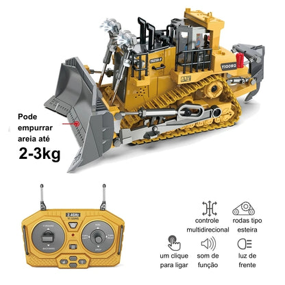 Escavadeira de Brinquedo Bulldozer