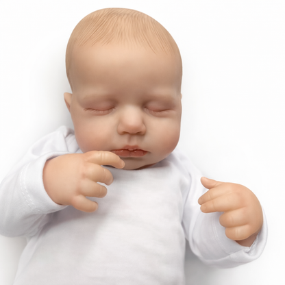 Boneca Bebê Reborn 50 cm RN de Silicone Realista