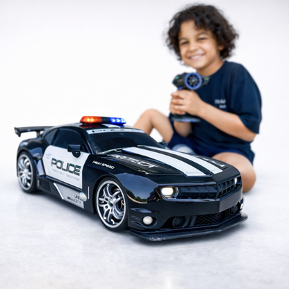 Carrinho de Controle Remoto Grande de Polícia