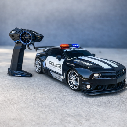 Carrinho de Controle Remoto Grande de Polícia