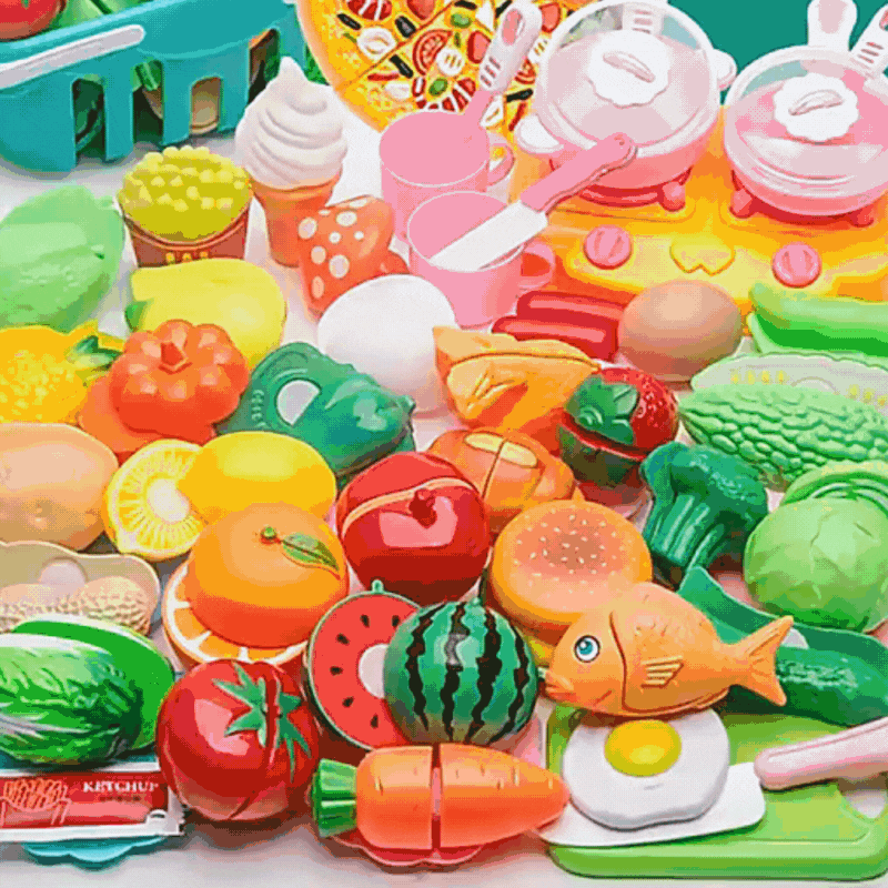 frutas de brinquedos