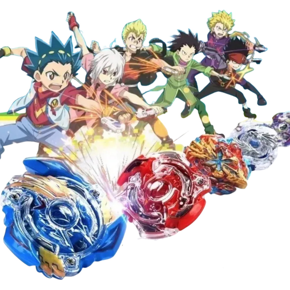 Kit Beyblade Lançaador Arena 4