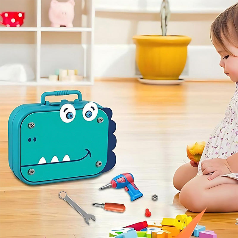 Kit Ferramenta Infantil Parafusadeira de Brinquedo de Montar 2