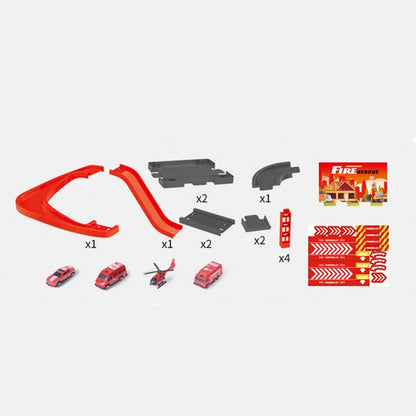 Pista de Carrinhos Polícia