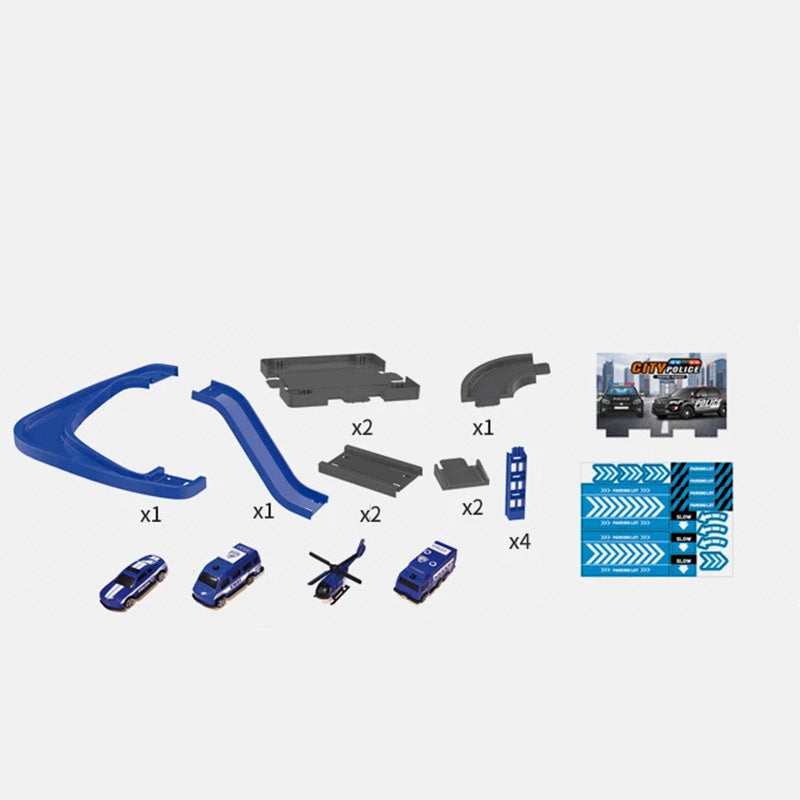 Pista de Carrinhos Polícia 1