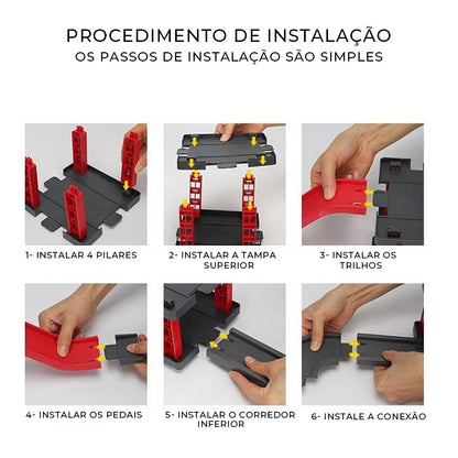Pista de Carrinhos Polícia 3
