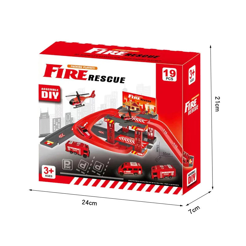 Pista de Carrinhos Polícia 5