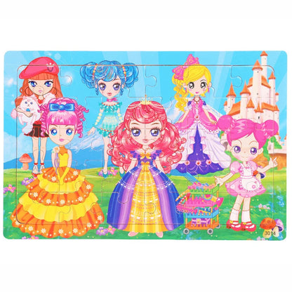 Quebra Cabeça Infantil de Madeira 30 pçs Dinossauros 5