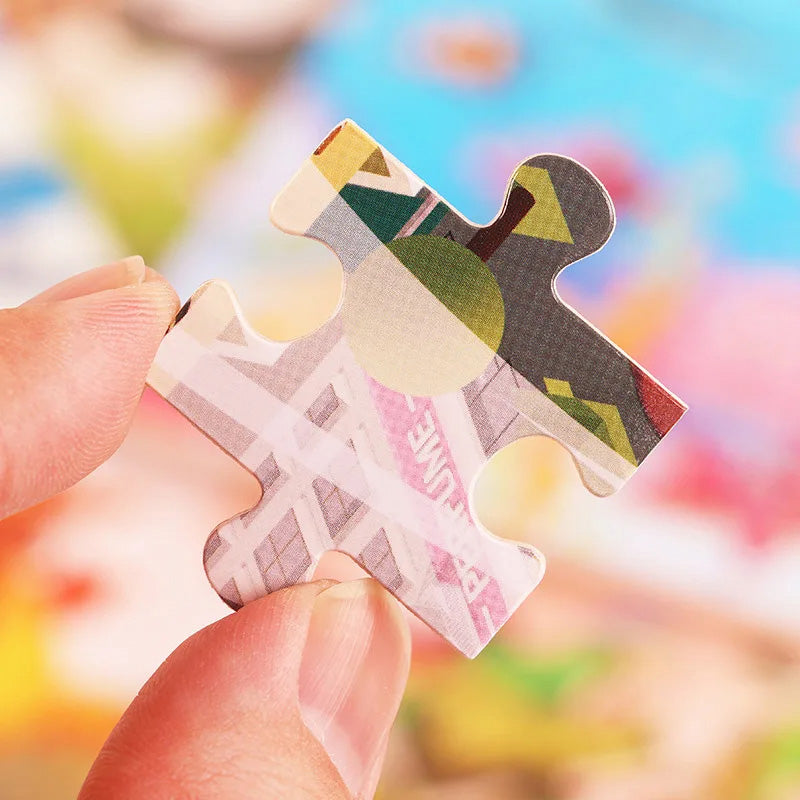 Quebra Cabeça Infantil de Madeira 30 pçs 